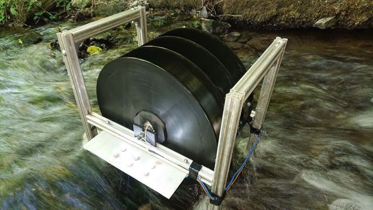 Water-Powered Electric Generator