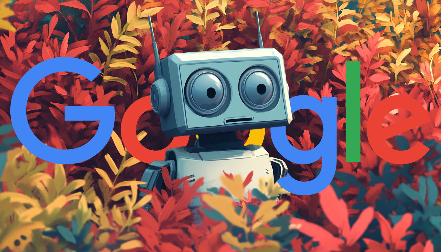 google robot in bushes 1737981644